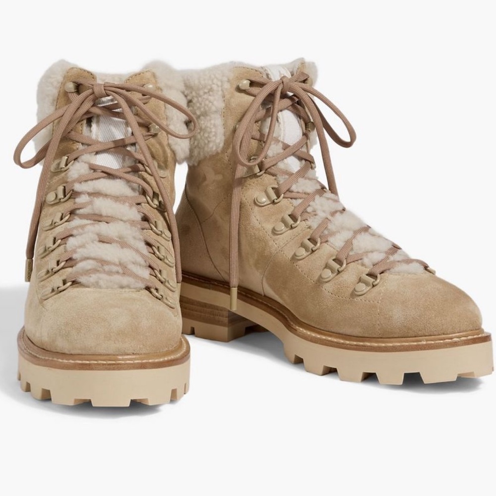 Jimmy Choo Beige  Winter Boots